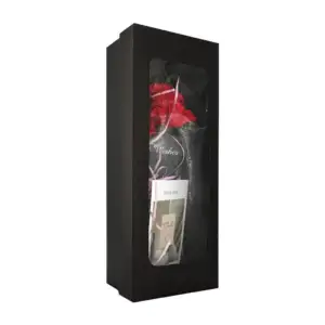 1pza Ramo con rosas flores artificiales y serie de luz cálida + mini …