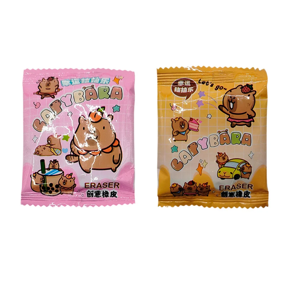 1pz borrador pequeño sorpresa con diseño de personajes animados, variedad