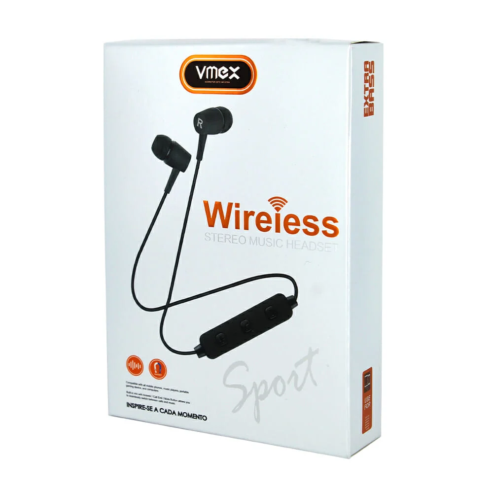 Audífonos manos libres sport con micrófono / uibt-2799