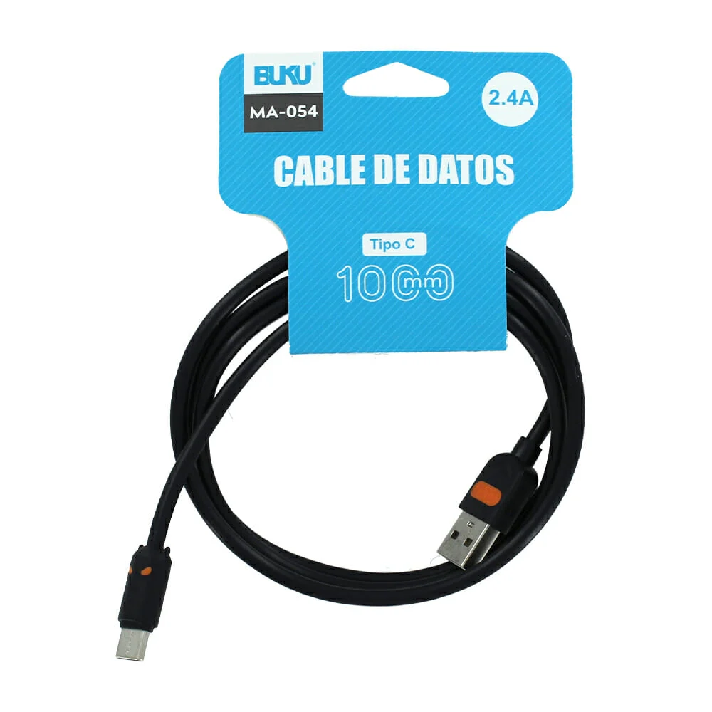 Cable de datos con entrada tipo c 1000mm m-054