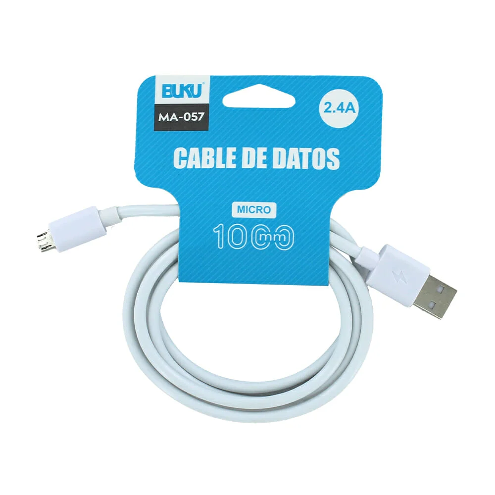 Cable de datos y carga buku con entrada ...