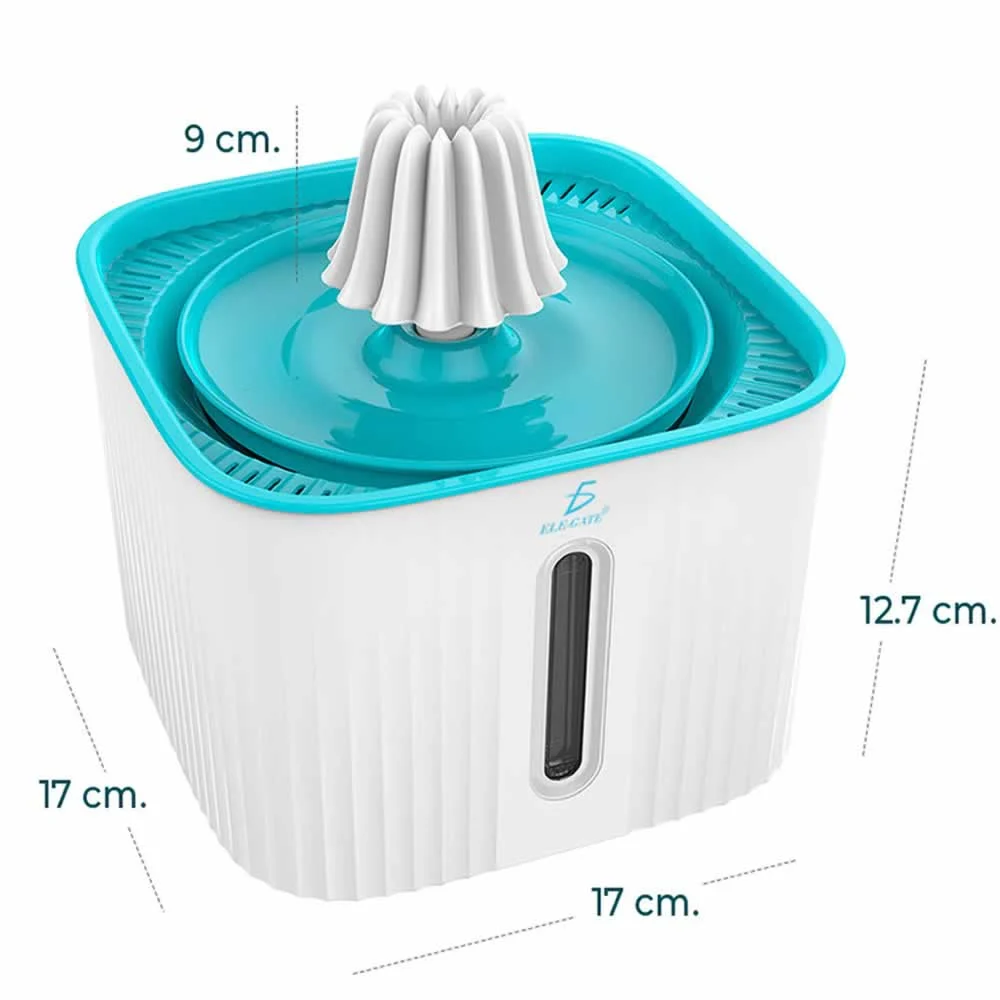Dispensador de agua automática con filtro para mascotas mas.01