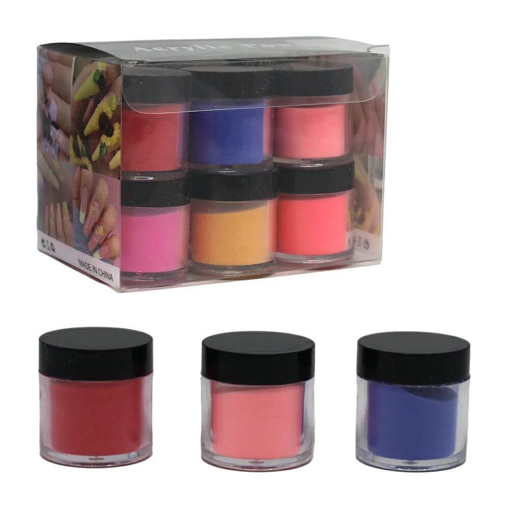 1pza Acrílico en polvo para uñas, variedad de colores / g02 / R893