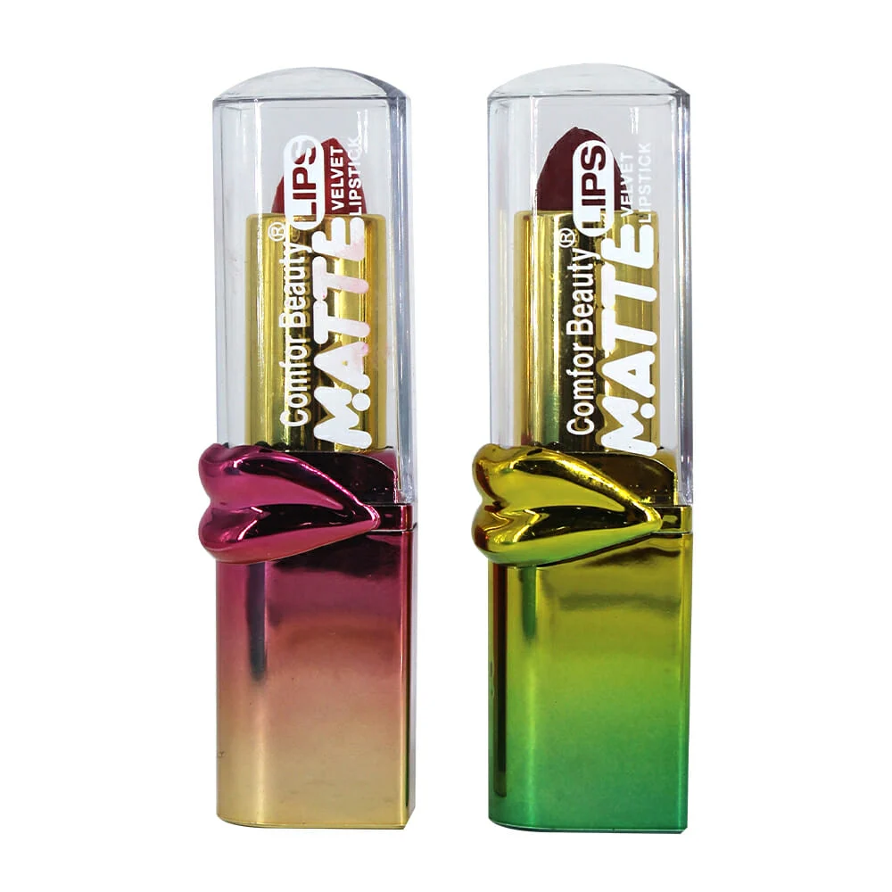 1pza Estuche con labial retráctil en to...