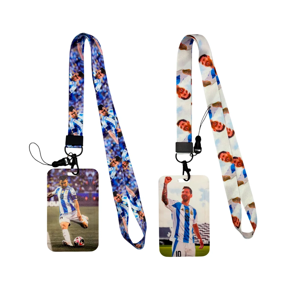 Portagafete con diseño de Lionel Messi,...