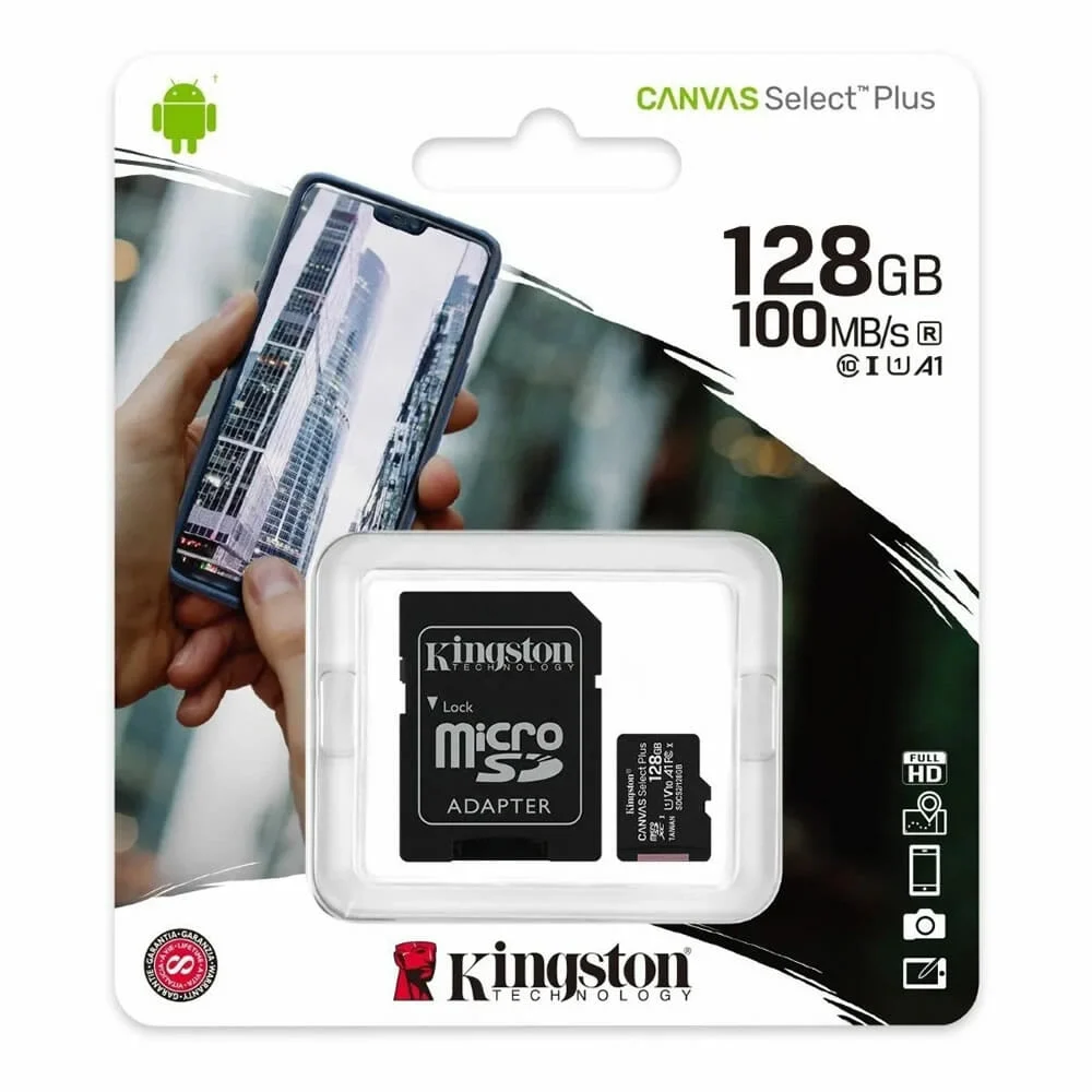 Memoria micro sd kingston canvas select ...