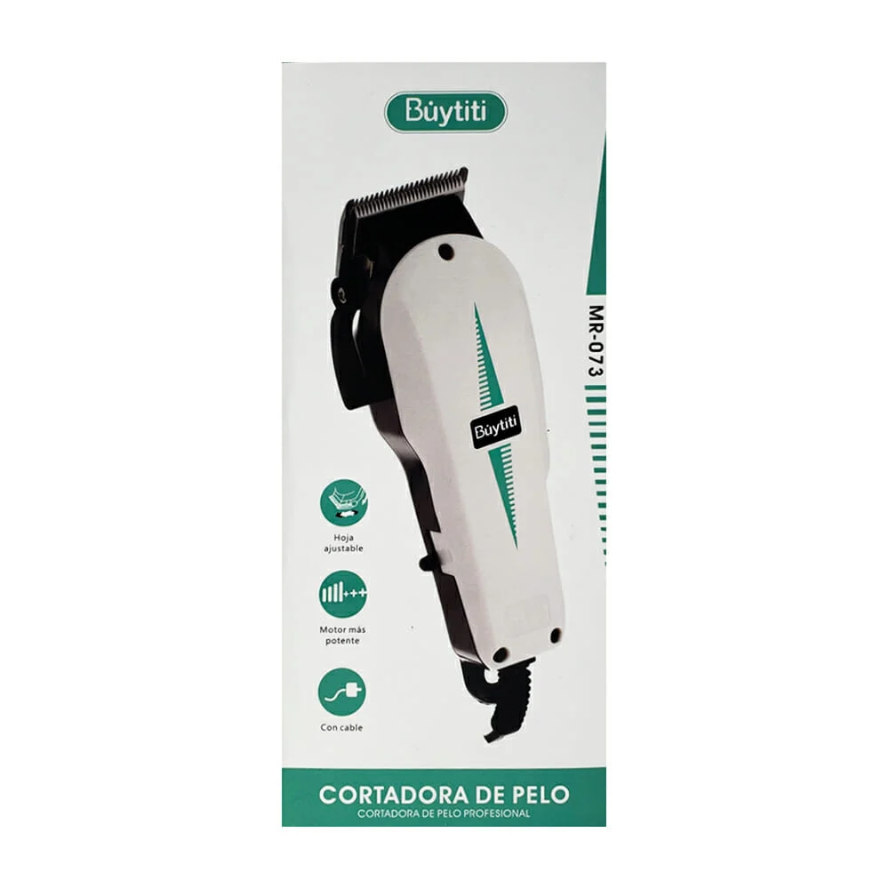 Maquina cortadora de pelo alámbrica con...