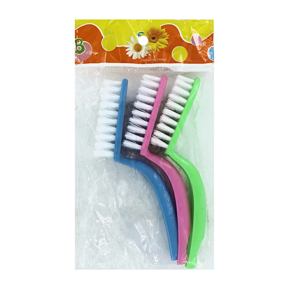 Paquete de 3 mini cepillos con mango de ...