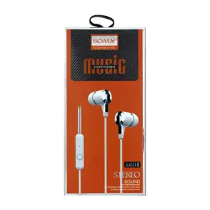 Audífonos alámbricos tipo earphones con sonido estéreo, variedad de c…