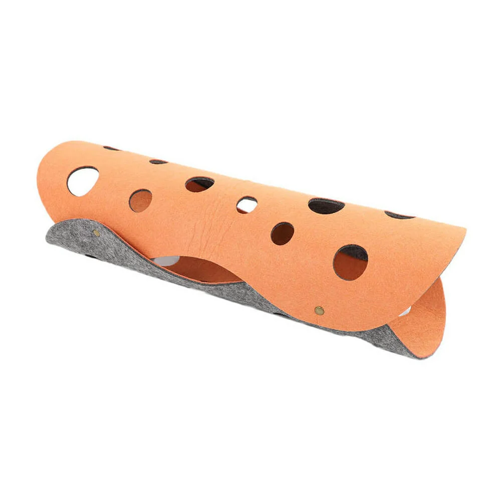 Tubo afelpado grande armable a 2 piezas para mascota, variedad de colores / mw002-l
