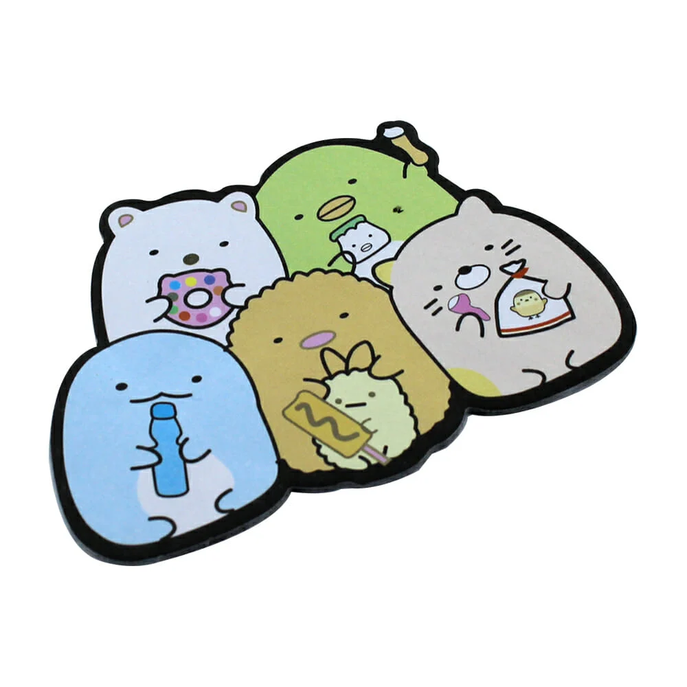 Blíster 5 post-it / notas adhesivas con diseño de animales kawaii, variedad de diseños