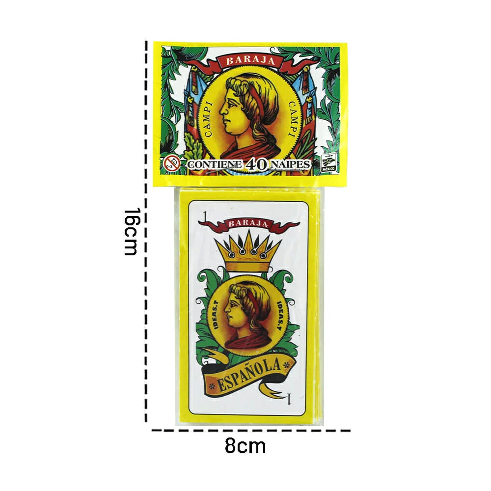 Juego de mesa, baraja naipe española 40 pzas / R1068
