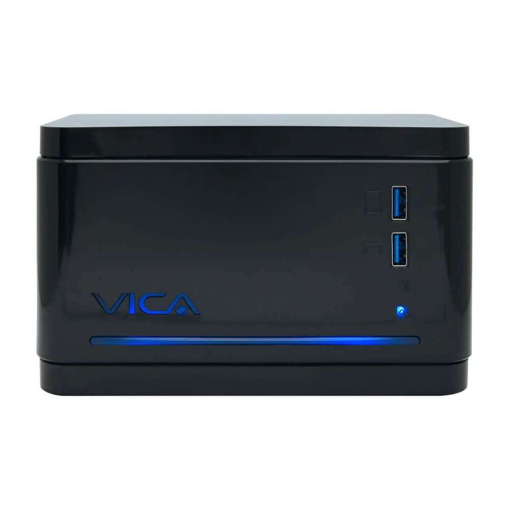 Regulador electrónico vica de voltaje con 8 tomacorrientes, 2 puertos usb e indicadores led 700 watts / 301434