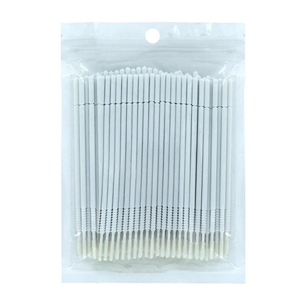 Paquete con 100 cepillos tipo cotonete alargado para microbrush, variedad de colores / pe-15
