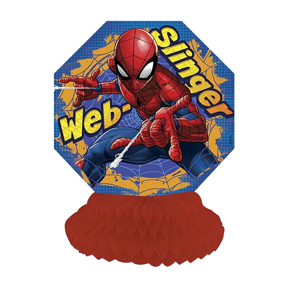 1pza Centro de mesa con diseño de spider-man, 26cm / phcmsp