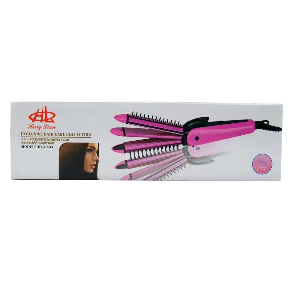 Pinza 3 en 1 para el cabello, variedad de colores / prefect curl / pl83 - Imagen 6