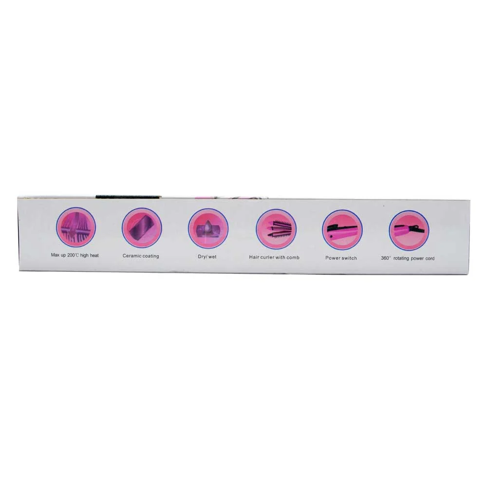 Pinza 3 en 1 para el cabello, variedad de colores / prefect curl / pl83 - Imagen 4