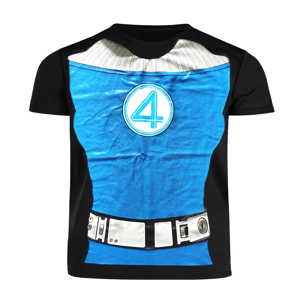 Playera - camisa unitalla con estampado de los 4 fantásticos / playera.4fan
