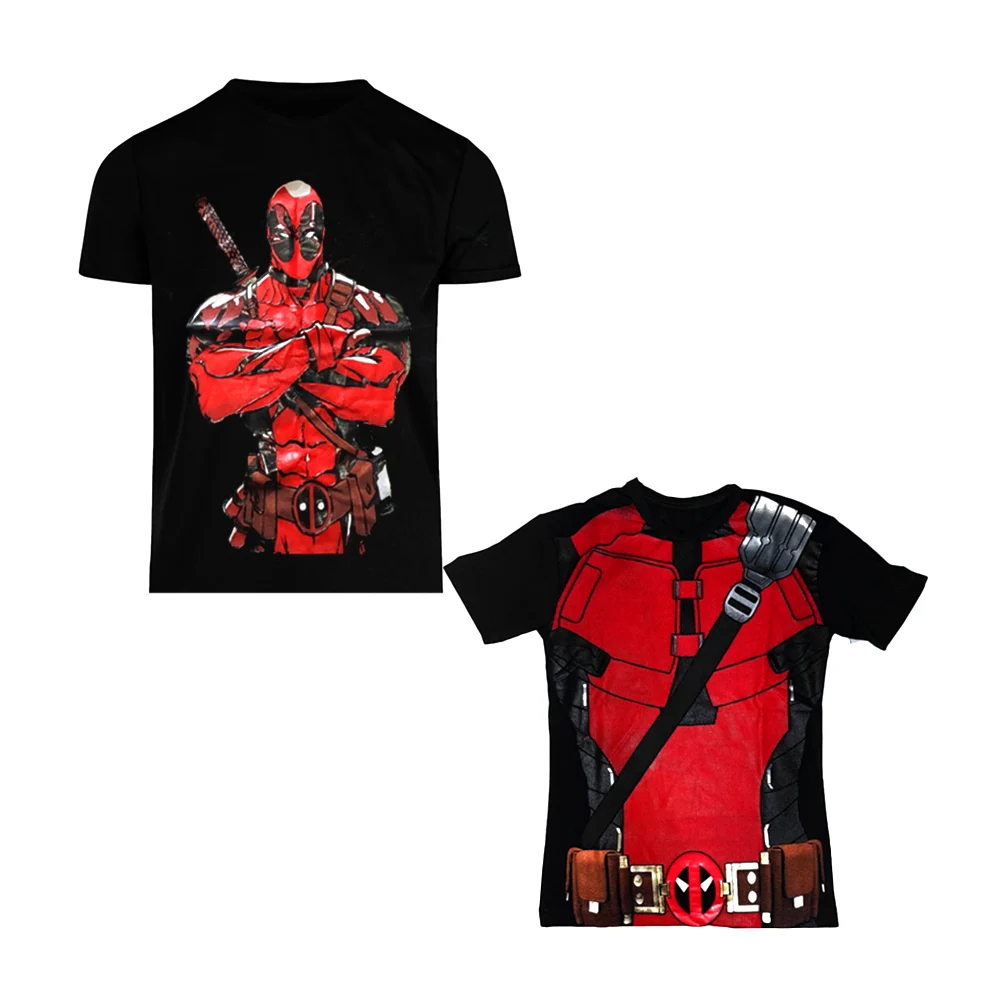 Playera - camisa unitalla con estampado de deadpool / playera.dp