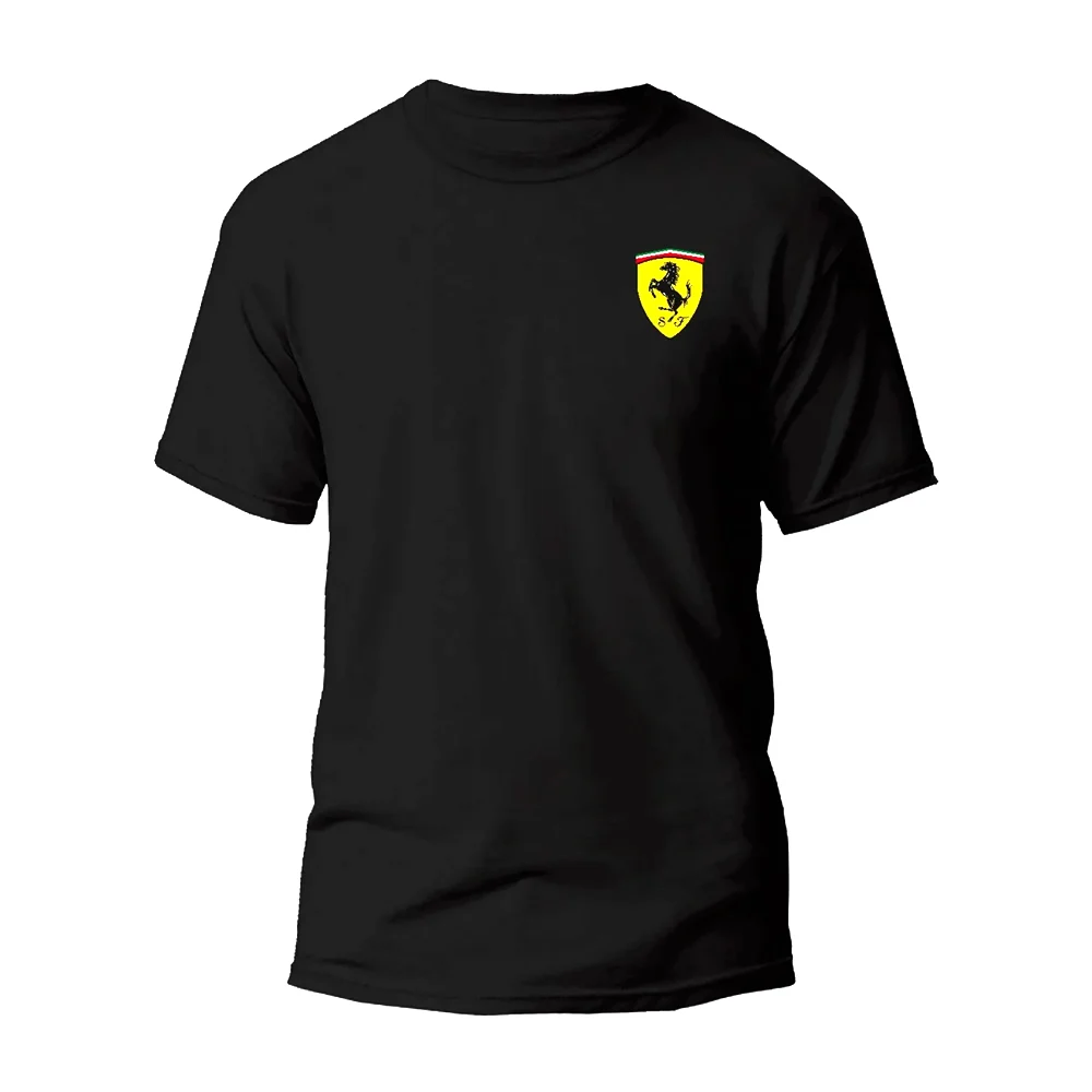 Playera - camisa unitalla con estampado de ferrari / playera.ferrari
