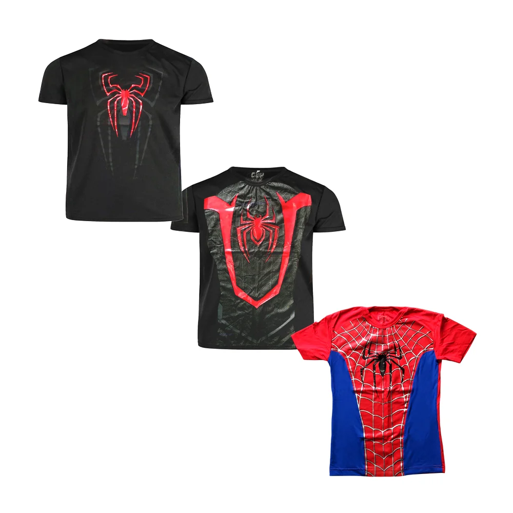 Playera - camisa unitalla con estampado de spiderman / playera.sm