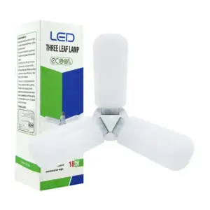 Foco led 18w estilo ventilador plegable  / led bulb pmd-03