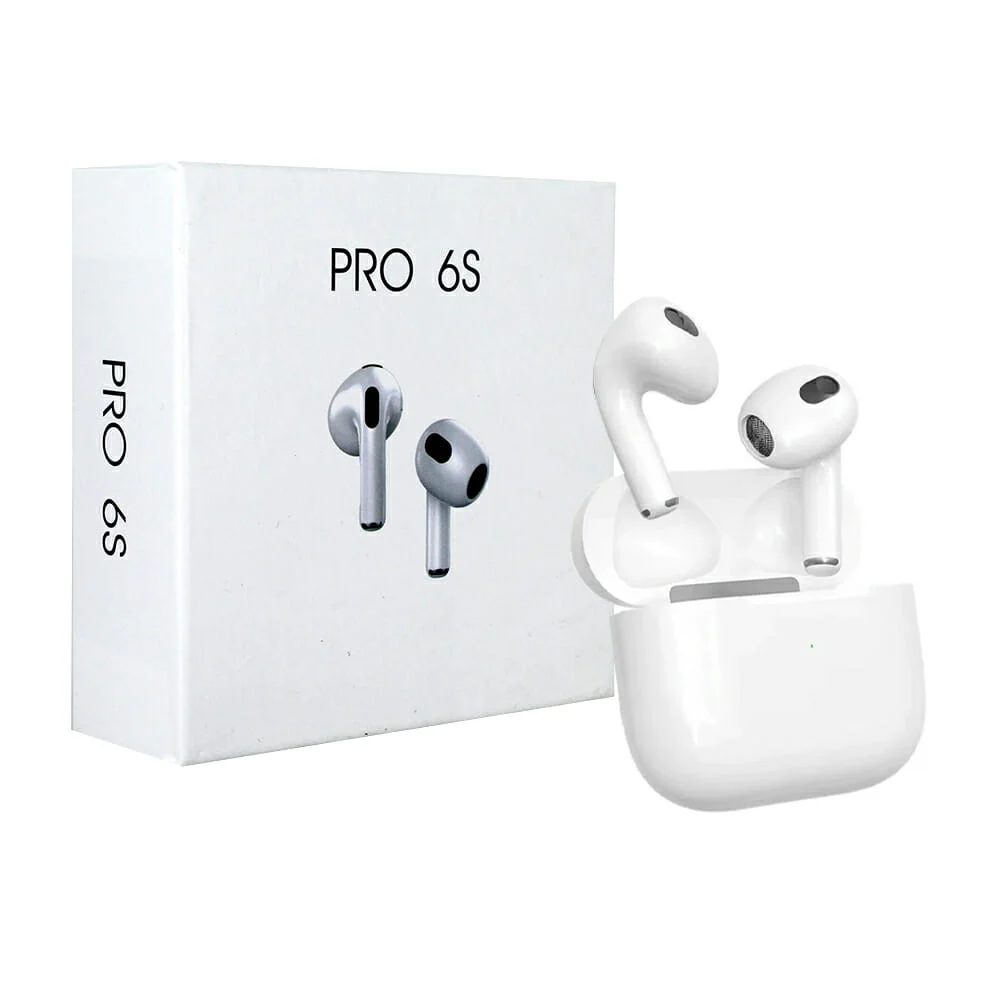 Audifonos inalámbricos bluetooth con estuche para carga, variedad de colores / pro6s