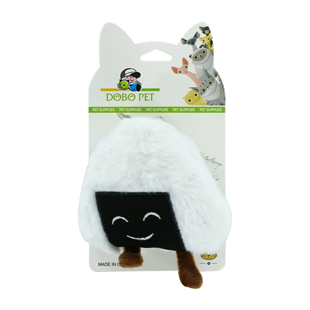 1pza Juguete peluche afelpado con pies para mascota, variedad de formas / dobo pet