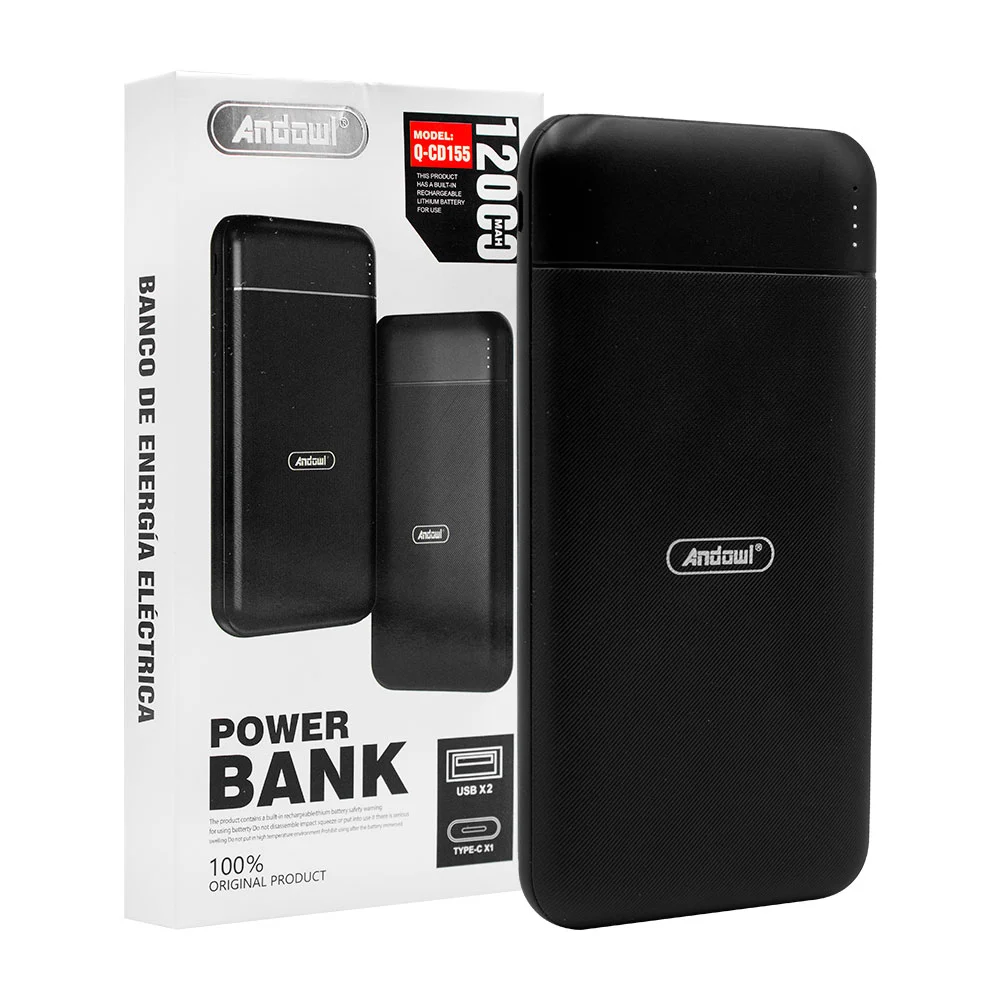 Power bank de 12000mah diseño minimalis...