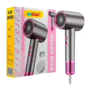 Secadora de plástico para el cabello + accesorios, 110v, color surtid…