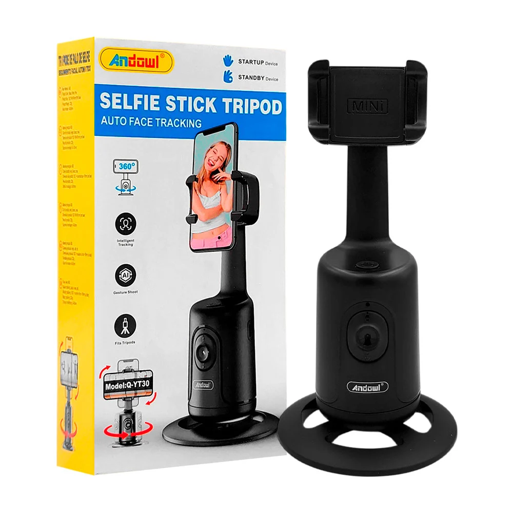 Soporte para celular con giro de 360°, toma inteligente, color surtido / q-yt30