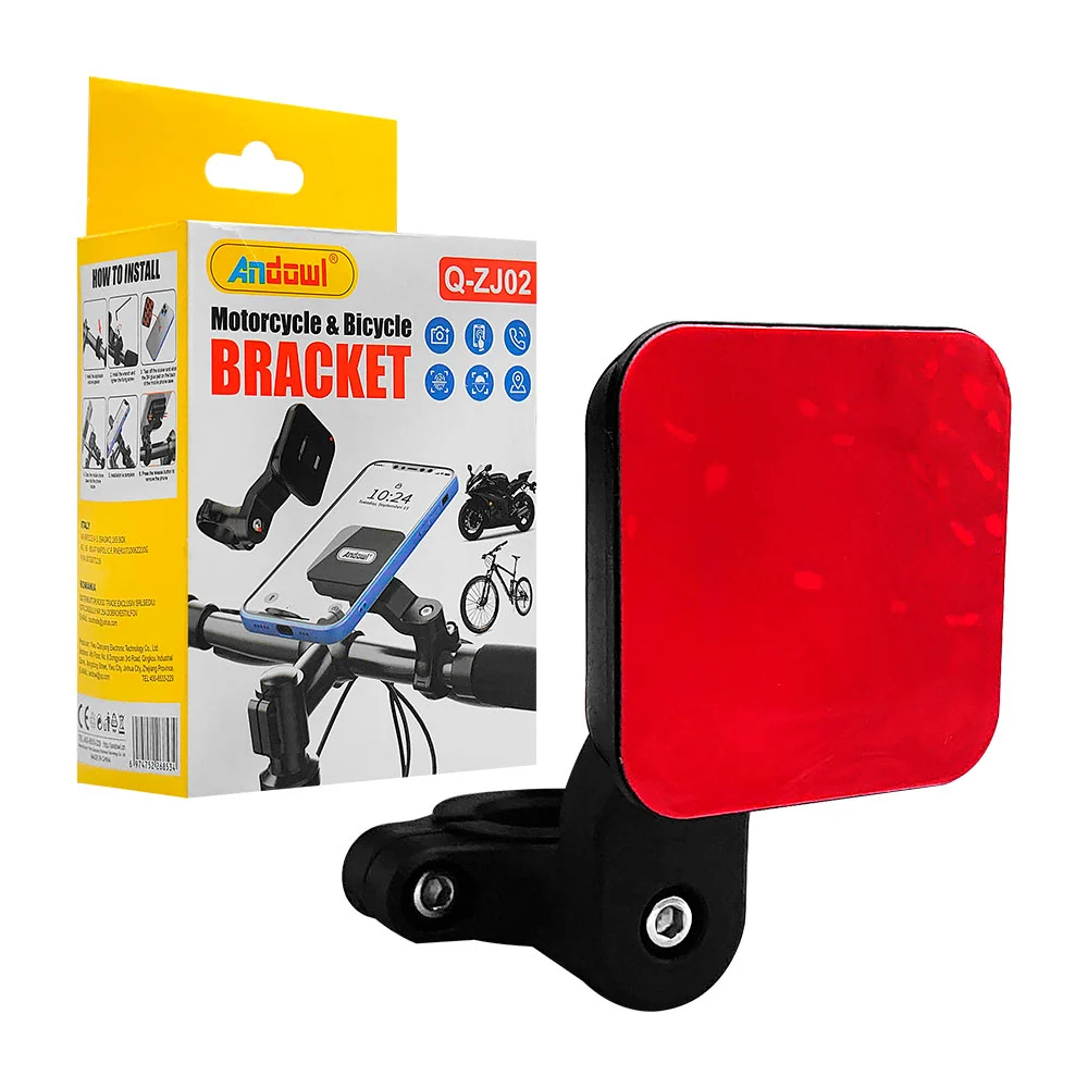 Soporte para celular ajustable a manubrio y sujetador de adhesivo / q-zj02