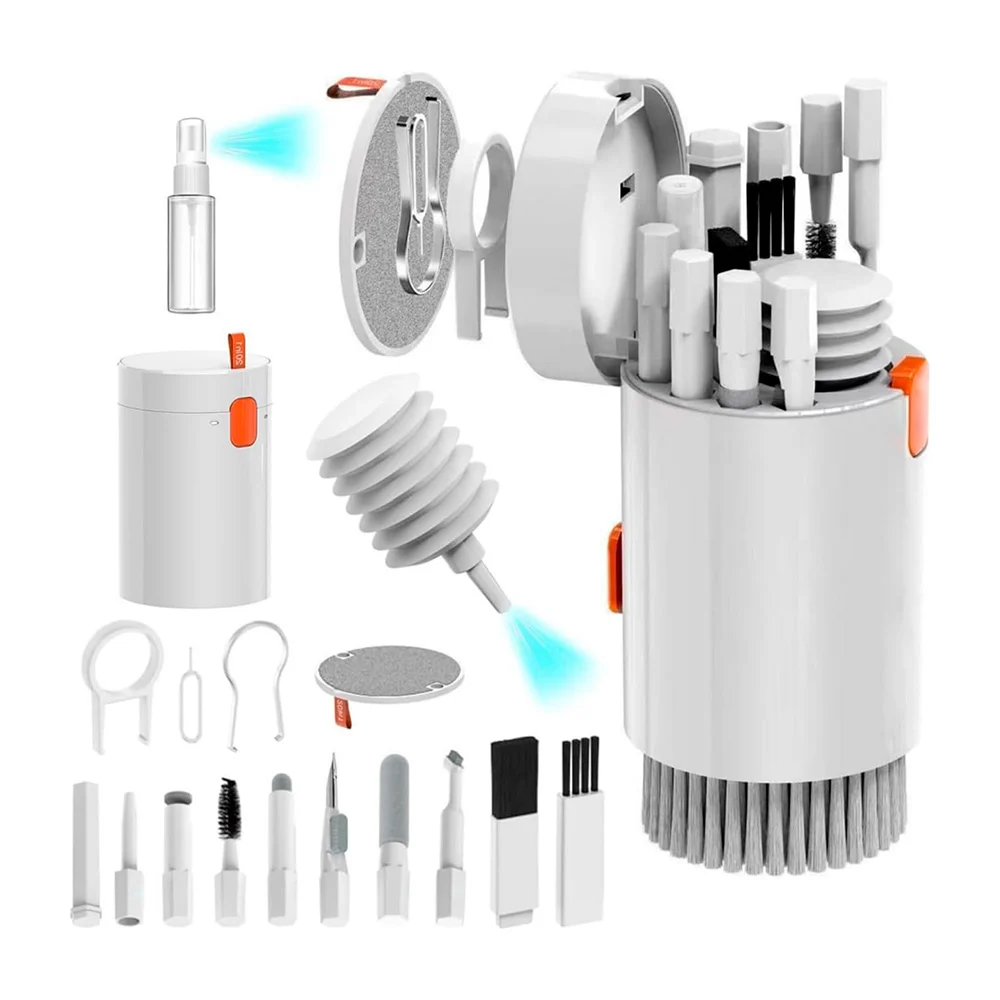 Kit de limpieza multifuncional 20 en 1 para teclado, celular y audífonos / multifunctional cleaning brush / q20