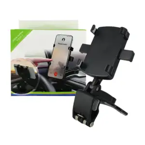 Soporte de plástico multi agarre para celular 180° ajustable a carro …