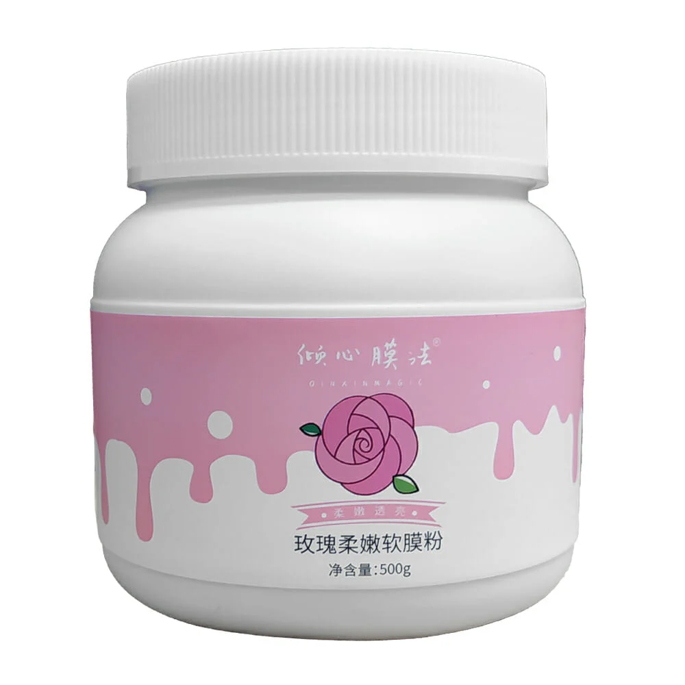 Mascarilla hidratante en polvo, con extracto de rosas 500g / qx13013