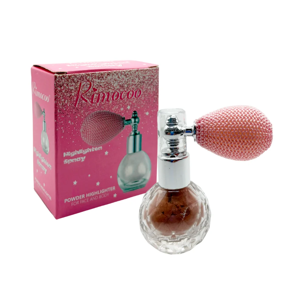 Spray atomizador tipo perfume rimocoo con iluminador de polvo de hadas / highlighten spray / r1234