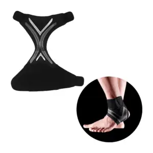 1pza Tobillera ortopédica, ajustable, con bordes de velcro / r1503