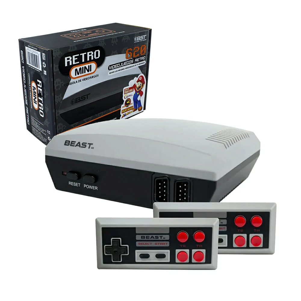 Consola de videojuegois retro mini con 6...