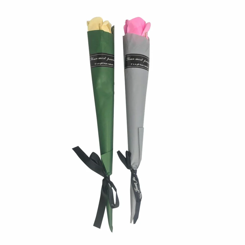 1pza rosa artificial, variedad de colores / your most precious