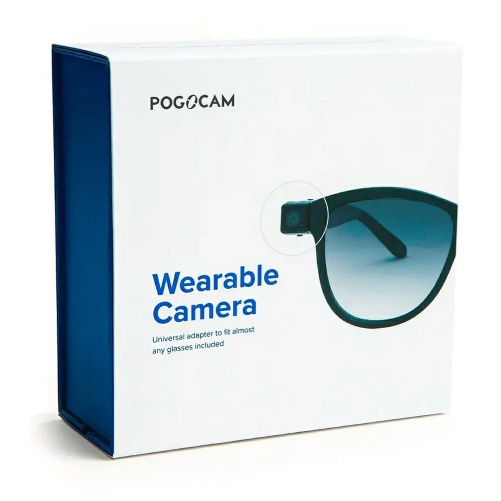 Cámara espía pogo cam con sistema operativo ios, sensor de cámara de 5mp, video hd de 720p, a prueba de agua y magnética para lentes 