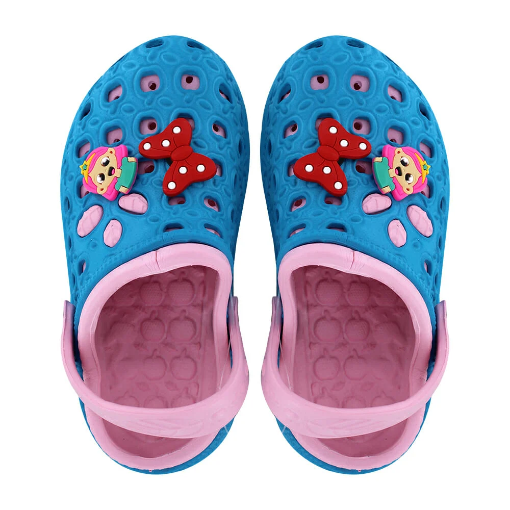 Par de sandalias infantiles tipo crocs con decoración, variedad de diseños y tallas / hy-502