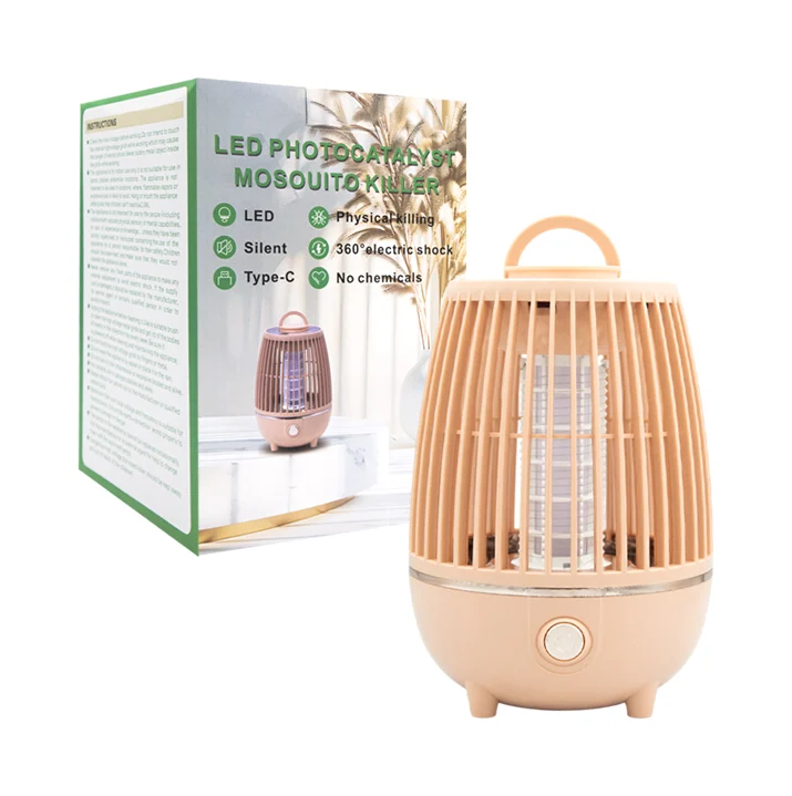 Lámpara led recargable mata mosquitos c...