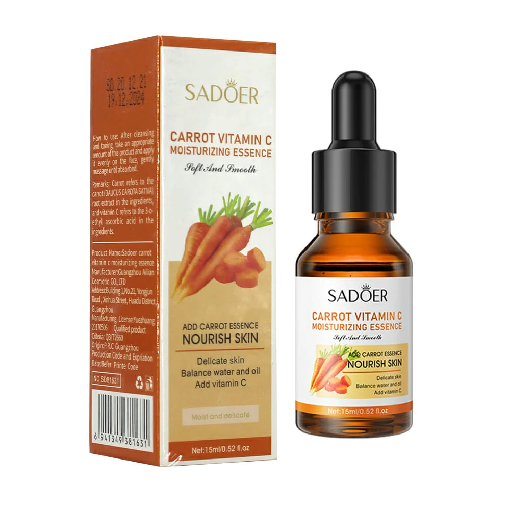Suero hidratante de zanahoria + vitamina c 15ml sd81631