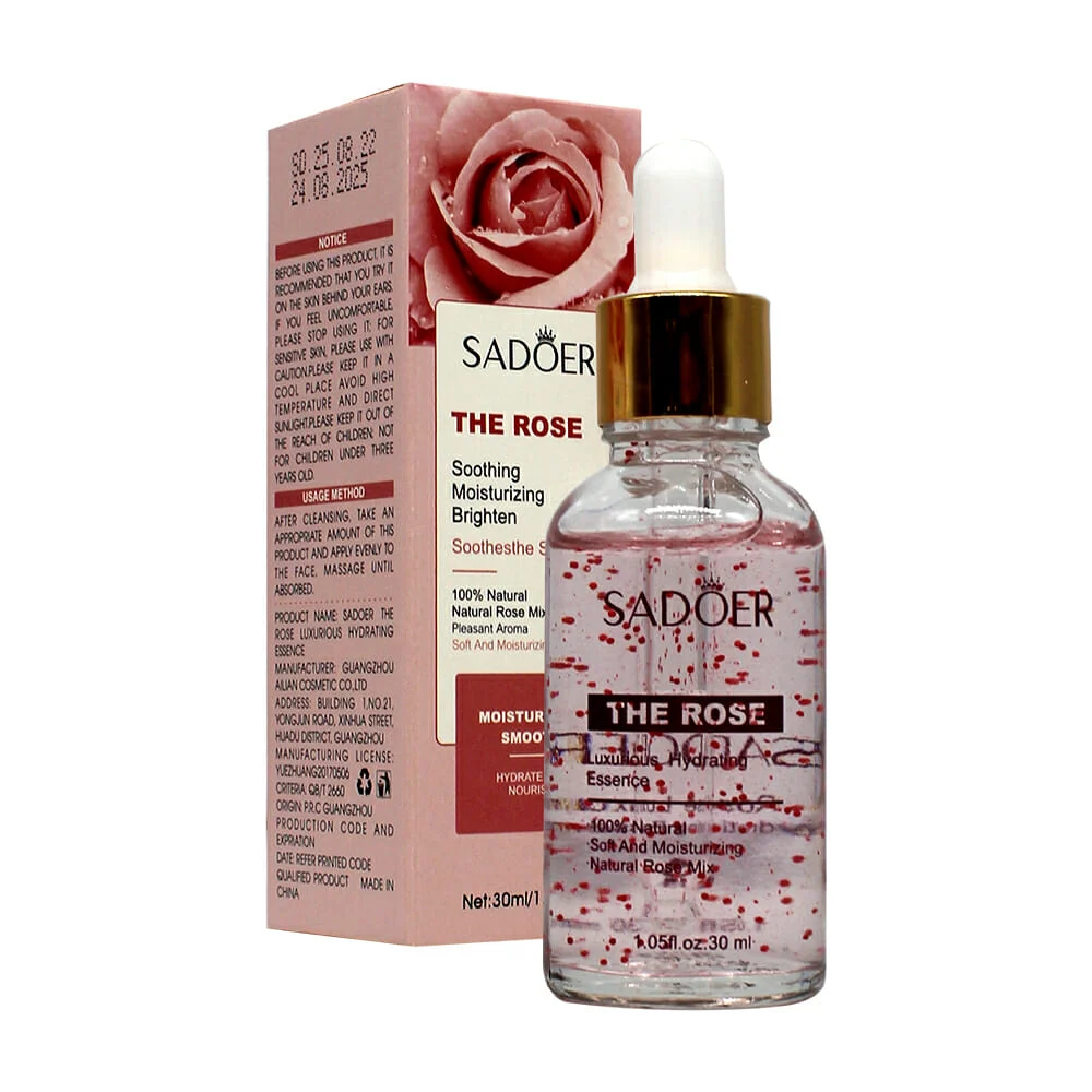 Suero facial hidratante con extracto de rosas 30ml / sd94853