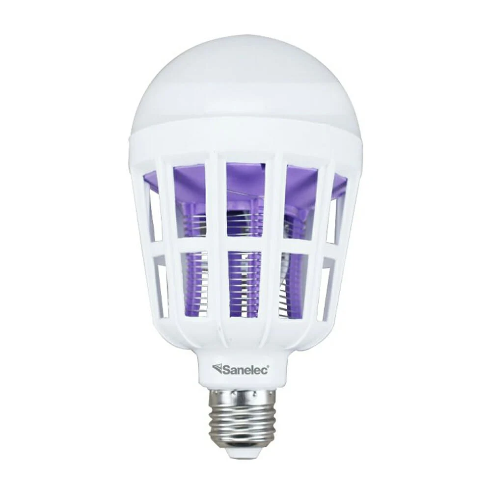 Foco led mata insectos sanelec con luz f...