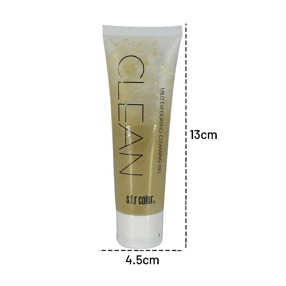 Gel limpiador exfoliante s.f.r color removedor de maquillaje, 50g / clean exfoliante