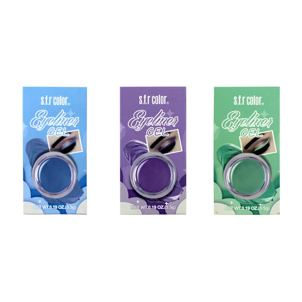 1pza Gel delineador para ojos 5.5g, variedad de colores / eyeliner gel / sfr-5497