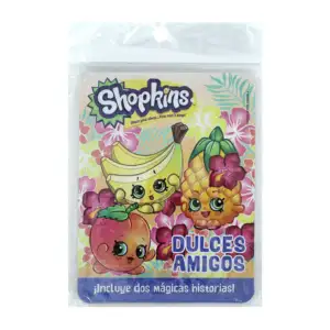 Mini libro de lectura con temática de shopkins dulce amigos / shop-12…