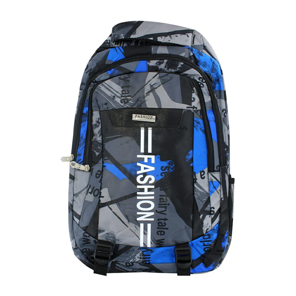 Mochila mediana de 3 compartimientos con diseño tipo grafiti a letras, variedad de colores / fashion