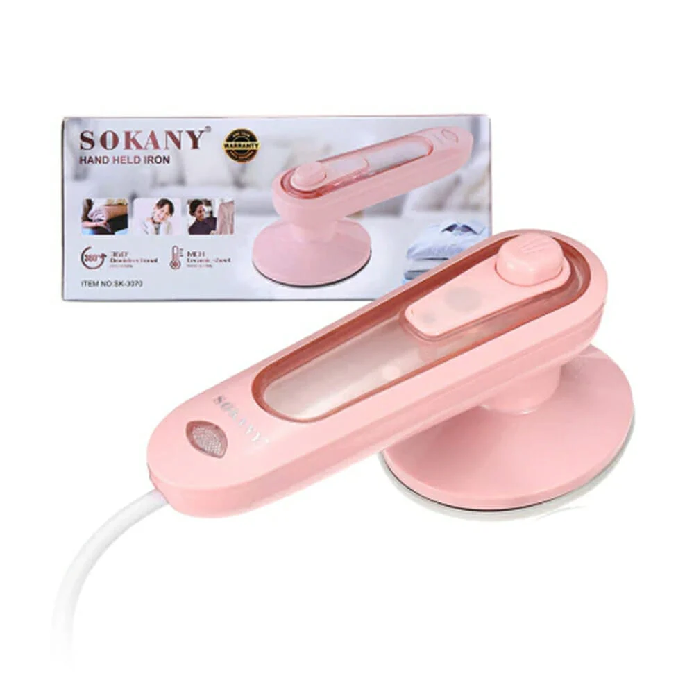 Mini plancha sokany de vapor portátil de mano 360° sk-3070